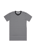 Black White Stripe Tee