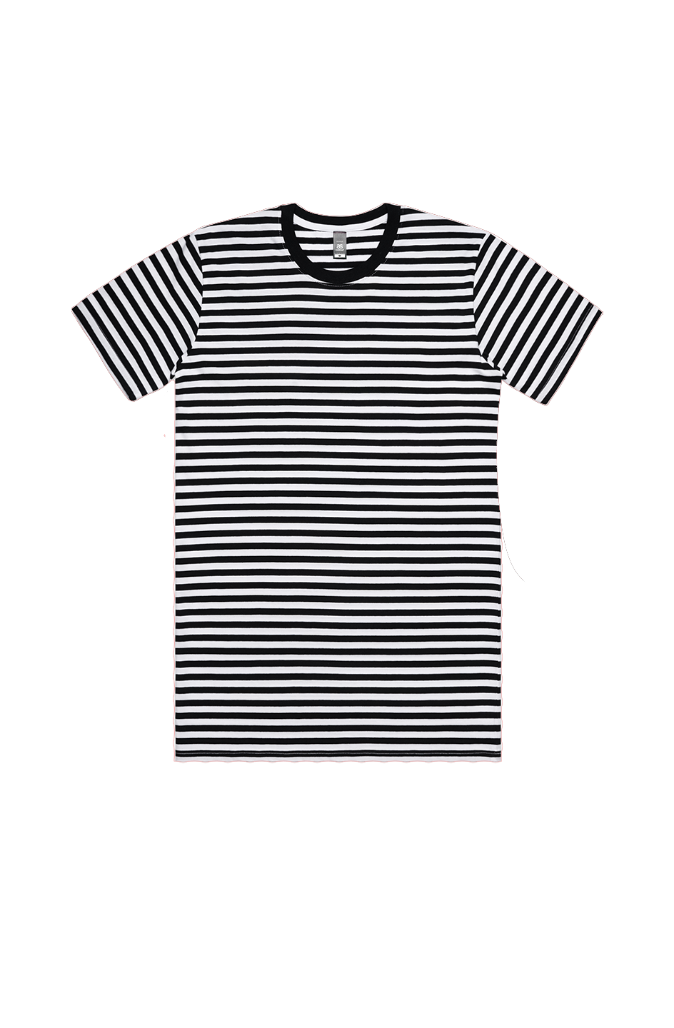 Black White Stripe Tee