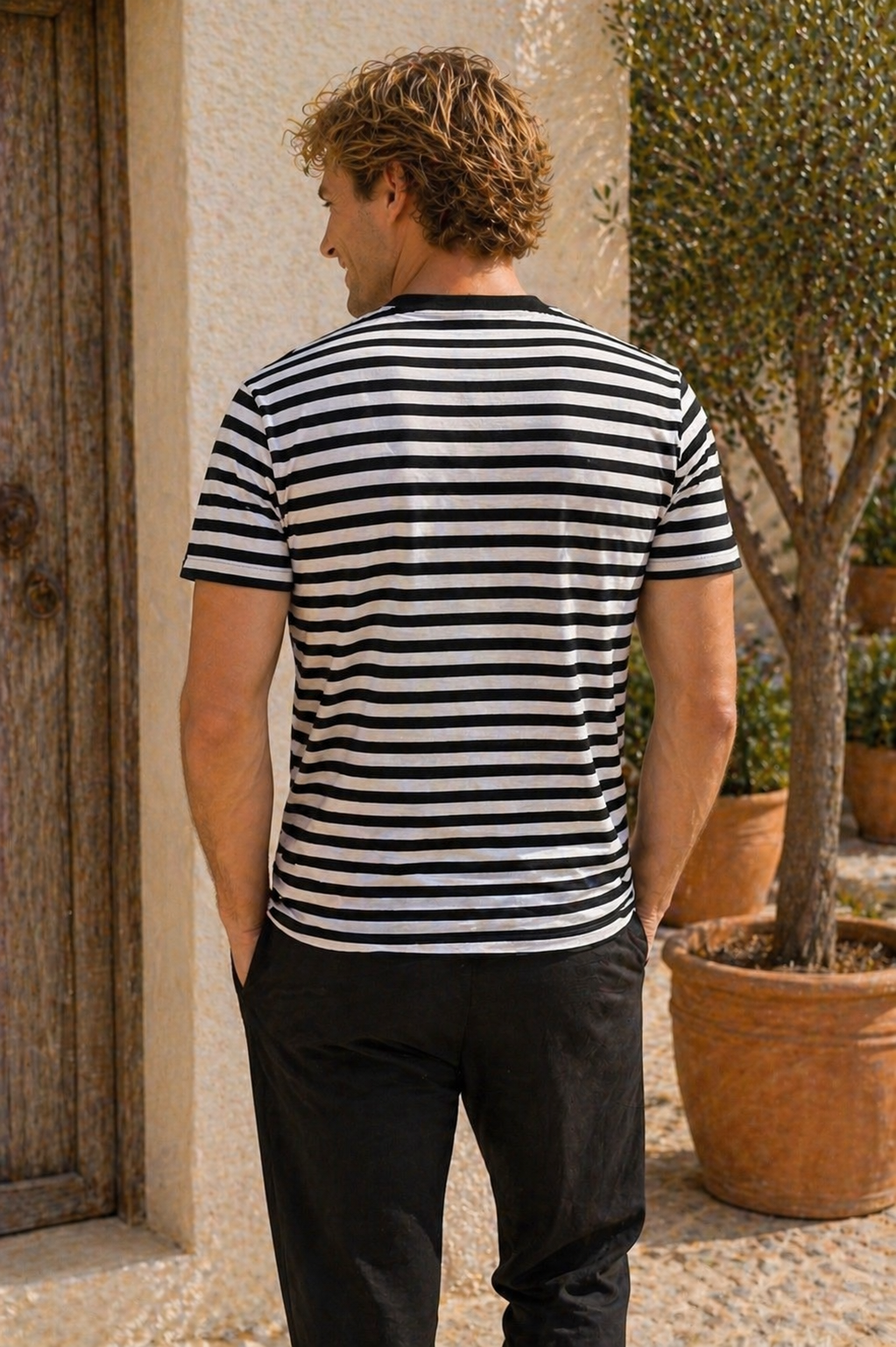 Riviera Stripe Tee