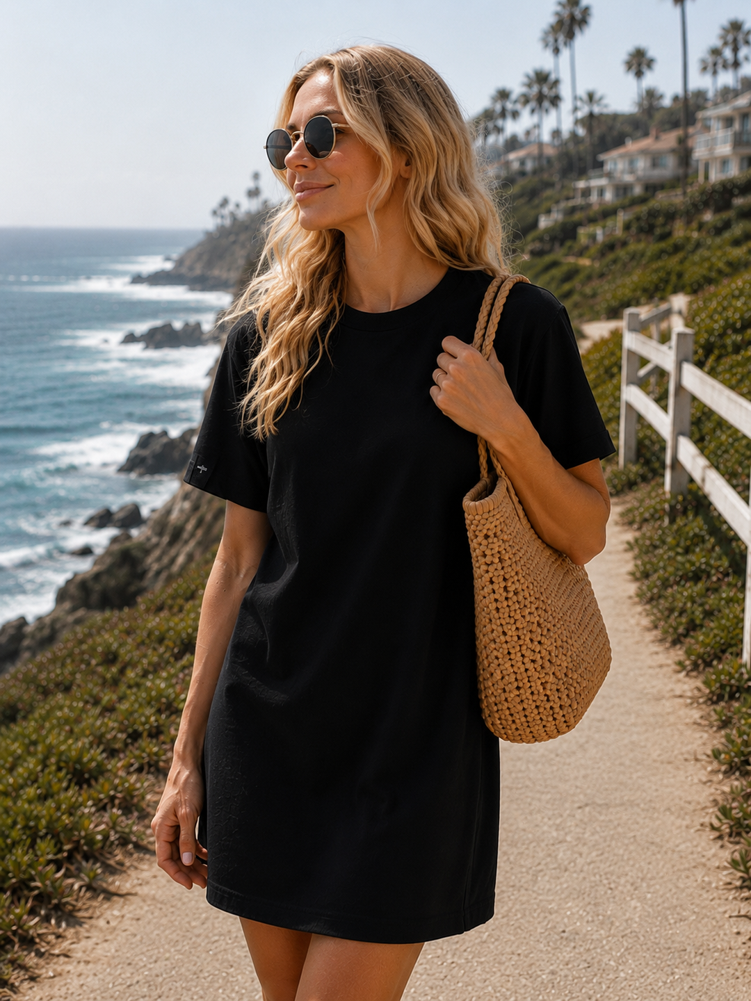 The Leisure Tee Dress