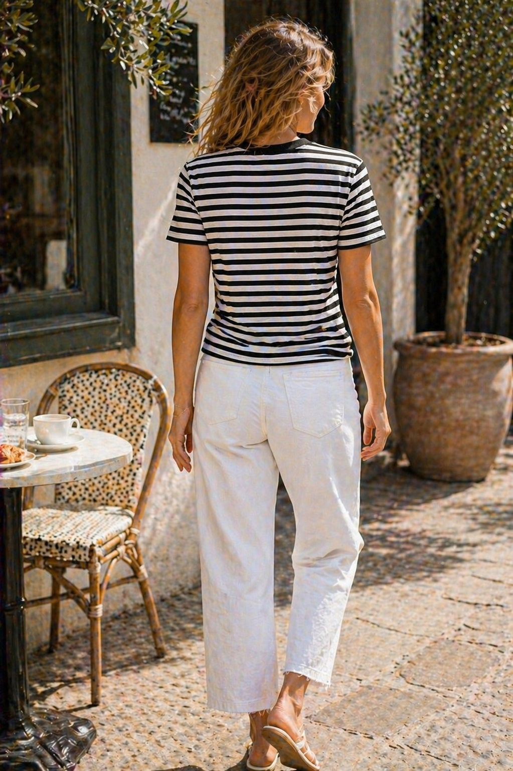 Riviera Stripe Tee