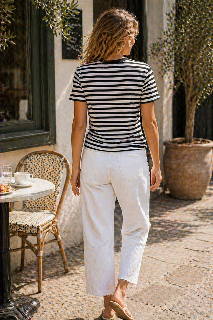 Riviera Stripe Tee